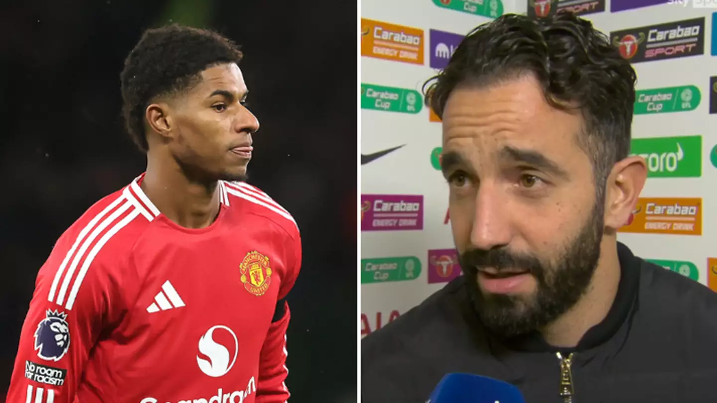 Ruben Amorim makes damning Marcus Rashford comment as he explains why Man Utd star misses second consecutive game