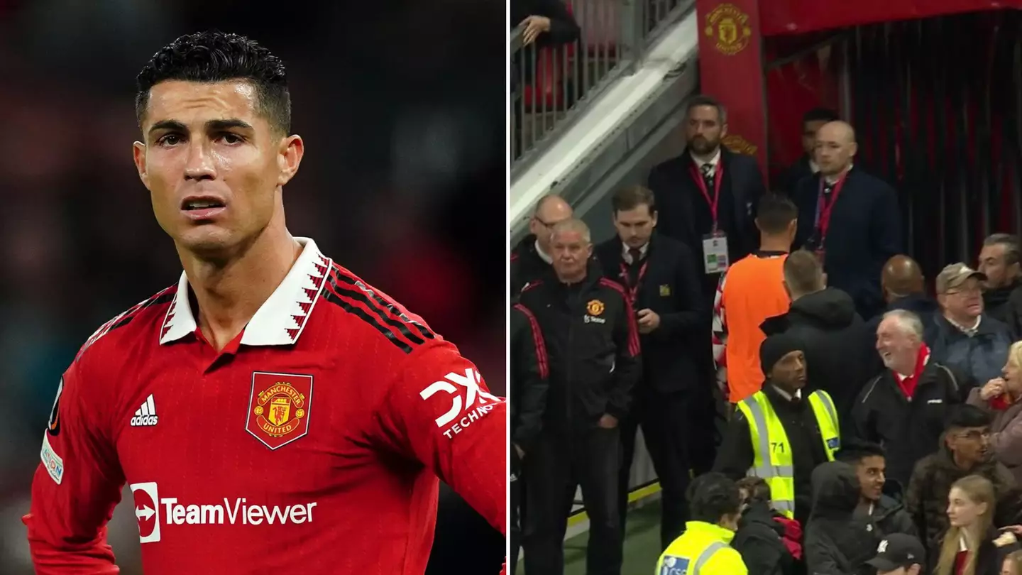 Peter Schmeichel is 'disappointed' with Cristiano Ronaldo after he stormed down the tunnel in Man United's win over Spurs