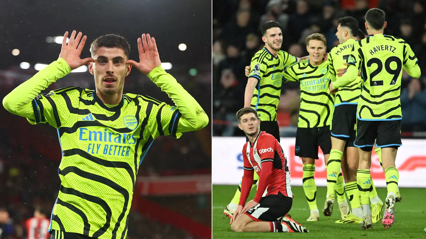 Kai Havertz made history in Arsenal’s win over Sheffield United that can never be done again