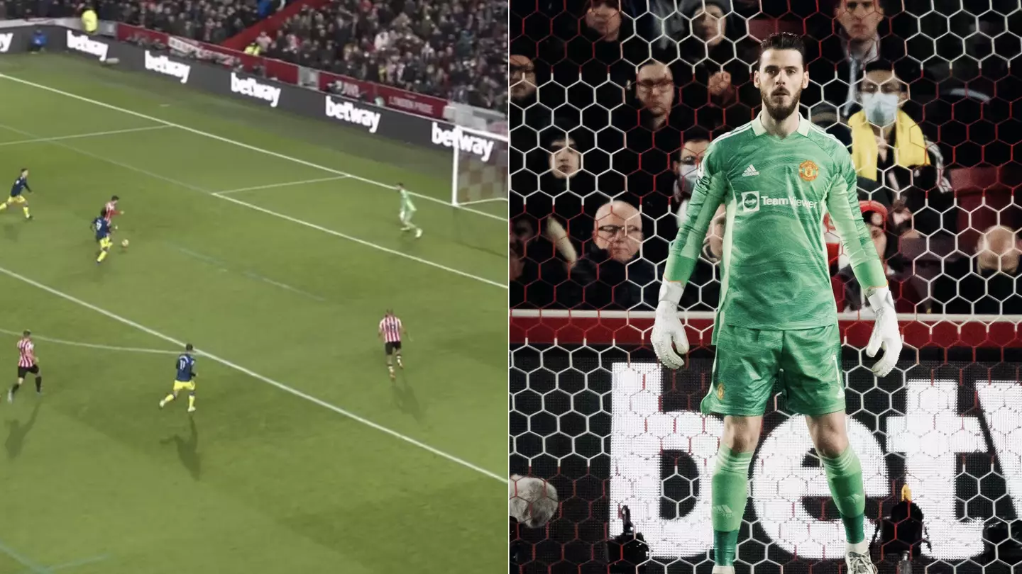 David De Gea Comes To Manchester United's Rescue Again With Superb First-Half Performance Against Brentford