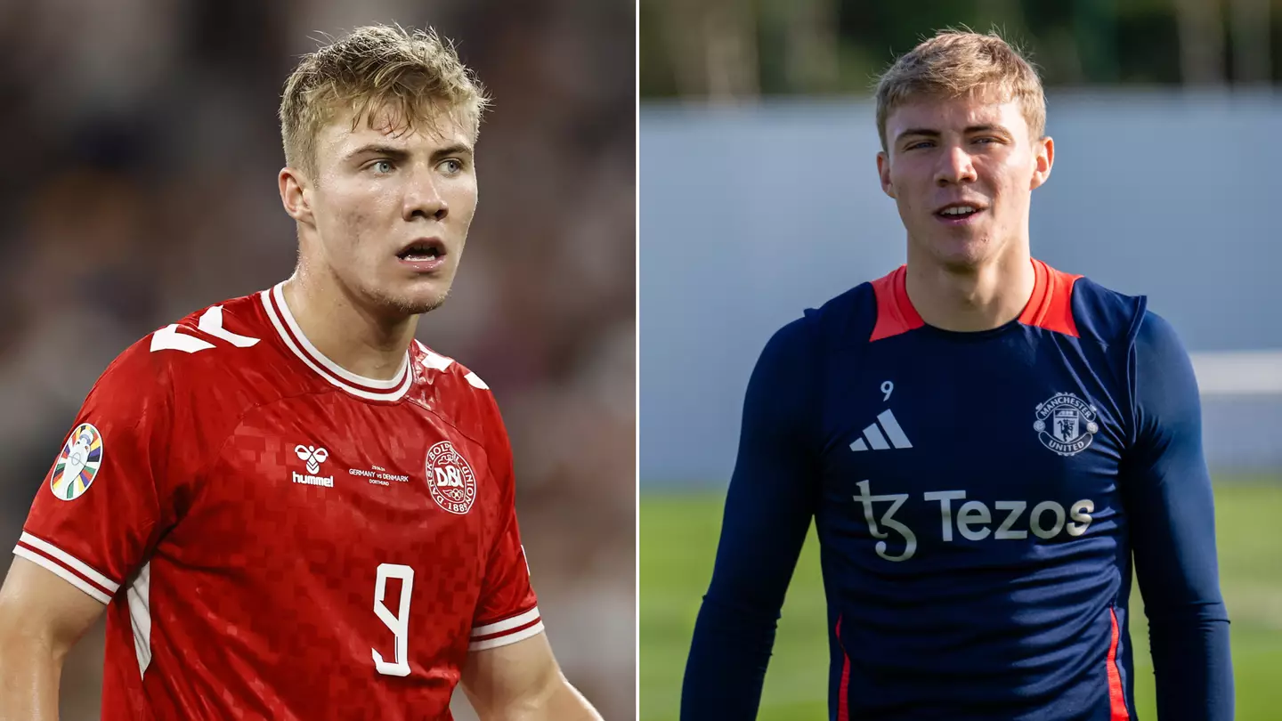 Man Utd striker Rasmus Hojlund called out for how he 'injured' Premier League star in training