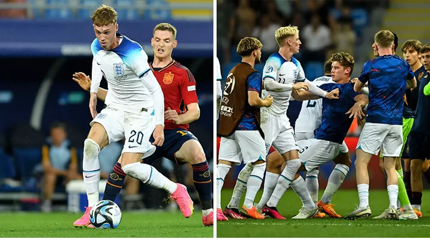 Sergio Gomez slams Man City teammate Cole Palmer for celebrations after Euro Under-21 final win