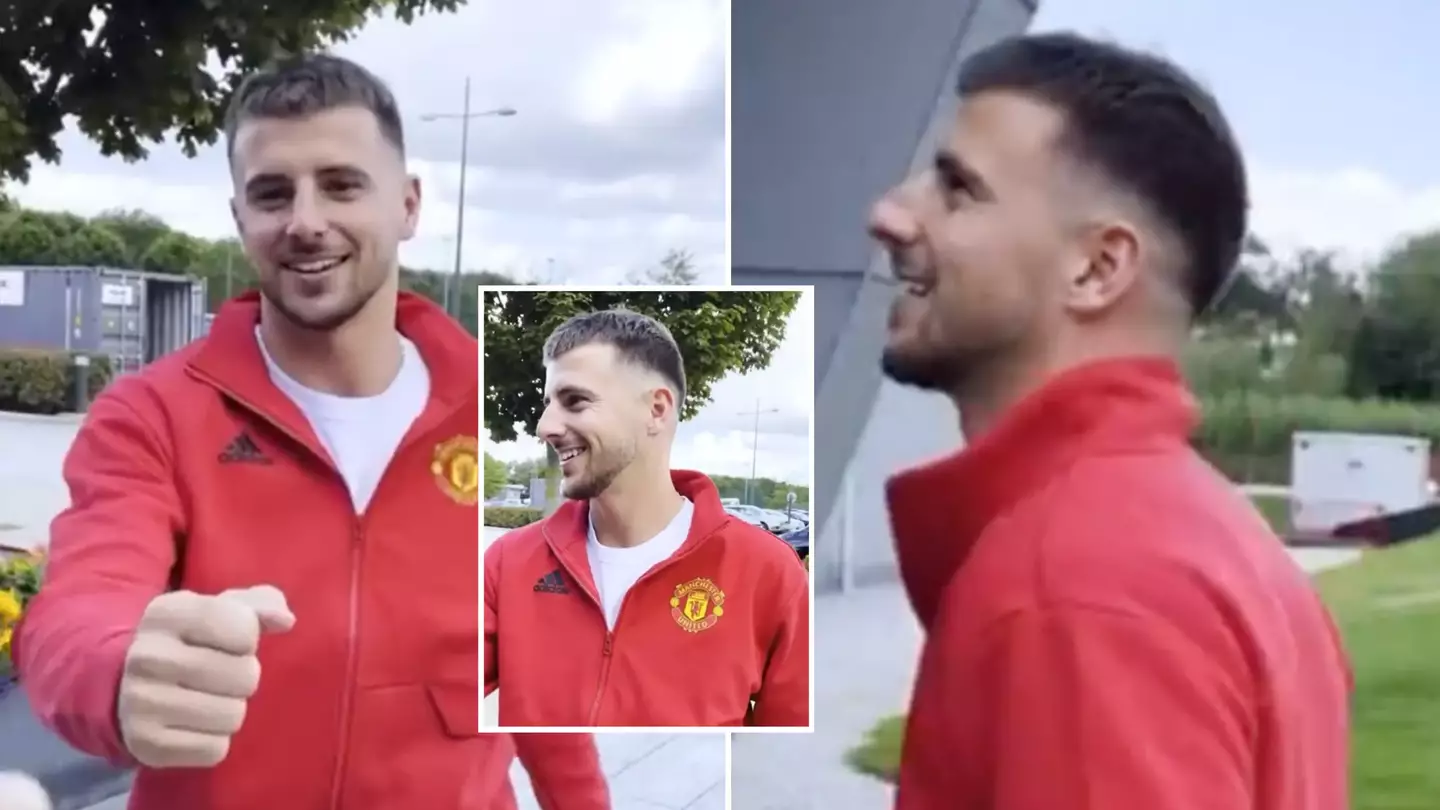 Man United fans all notice the same thing about Mason Mount arriving at Carrington