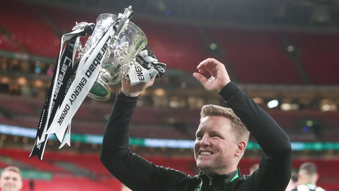 Eddie Howe was told he could still be SACKED by Newcastle despite winning the Carabao Cup