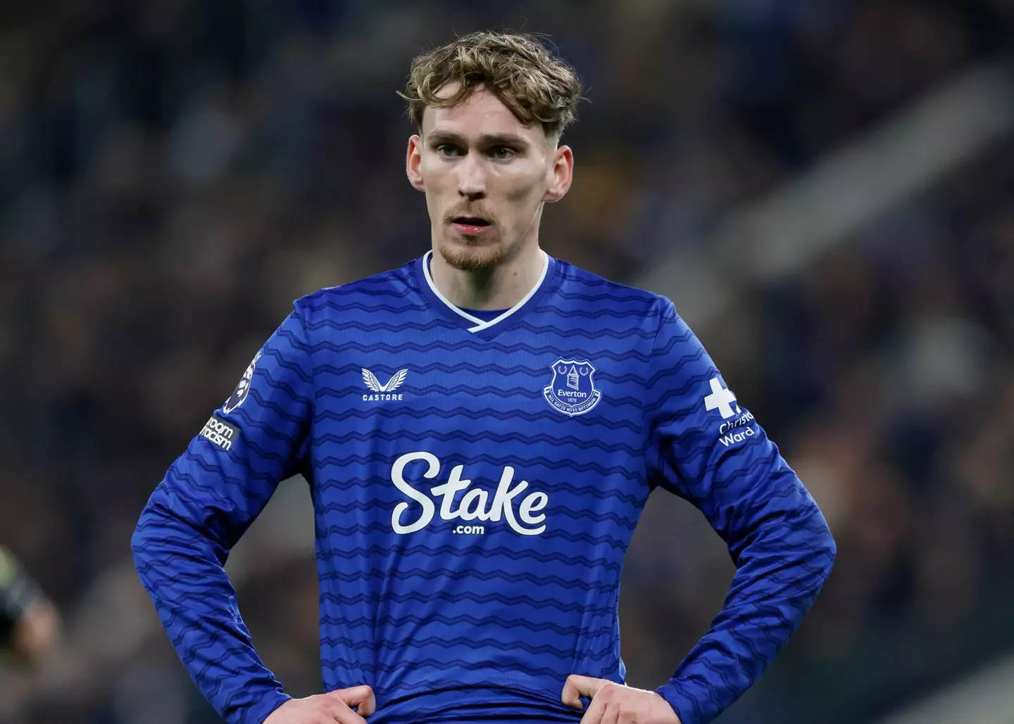 Everton's Garner is on the radar of former club United. Image: Getty