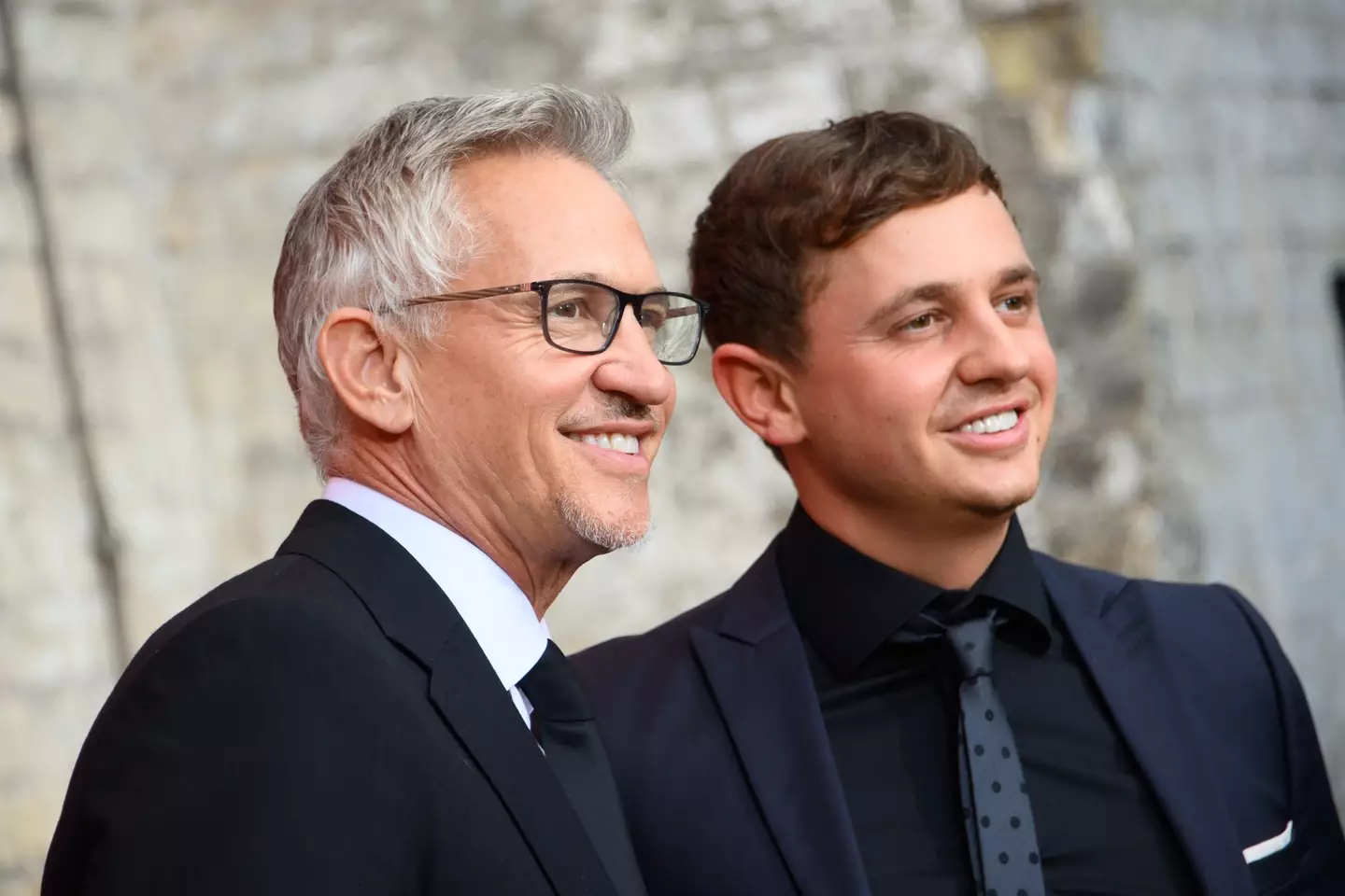 Gary and George together. Image: PA