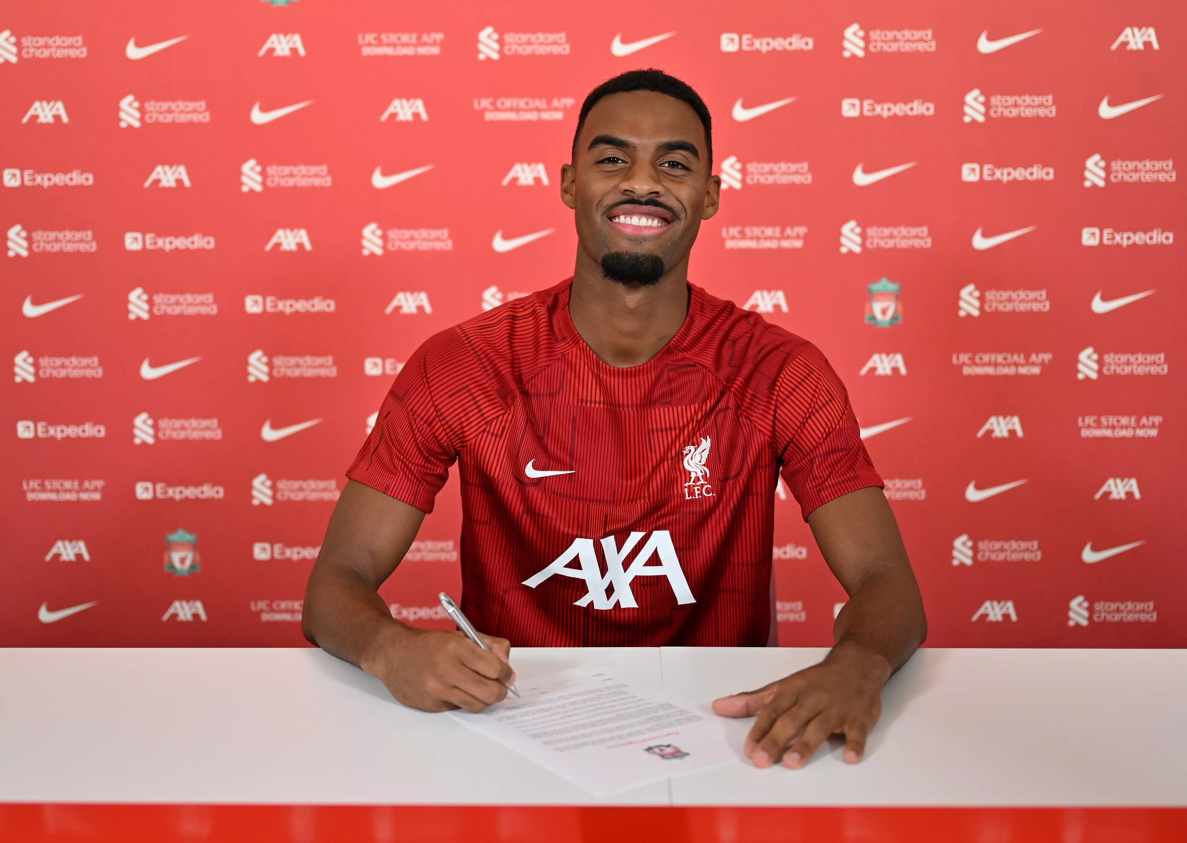 Ryan Gravenberch was Liverpool's final signing of the summer, signing a five year deal. (