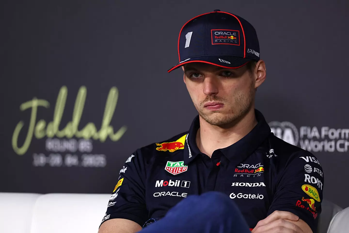 Max Verstappen has been linked with a move to Aston Martin following Red Bull's disappointing start to 2025. (Image: Getty)