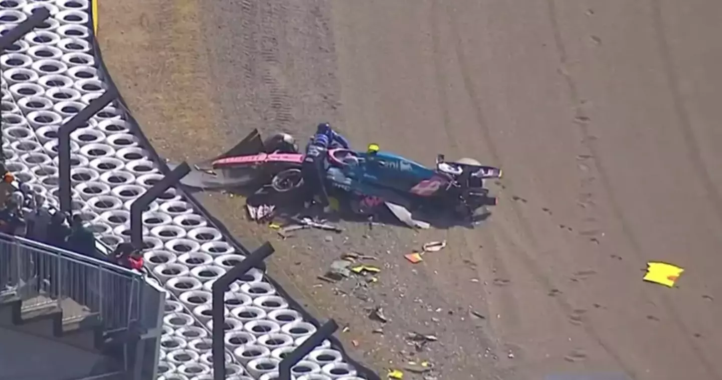 Doohan crashed out of Japanese GP first practice earlier this year (Image: Sky Sports)