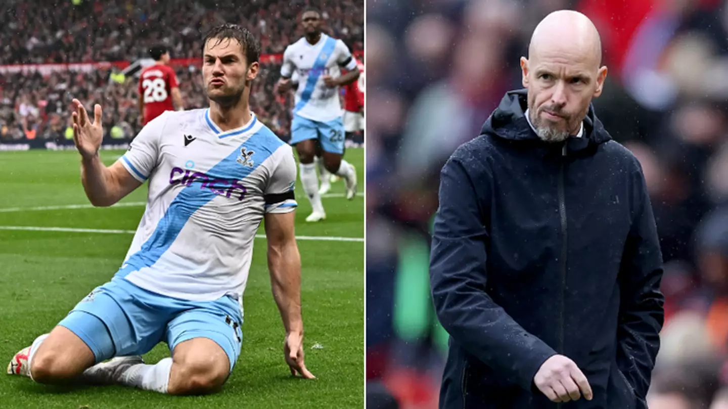 Manchester United staff are visibly' despairing' at player during Crystal Palace game