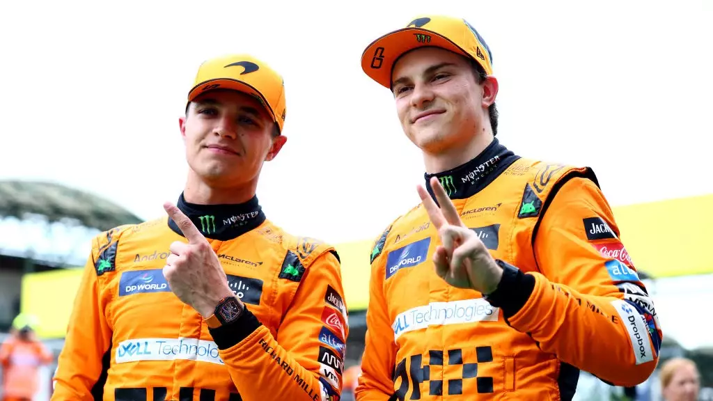 Oscar Piastri's Test Lap Times Compared to Lando Norris