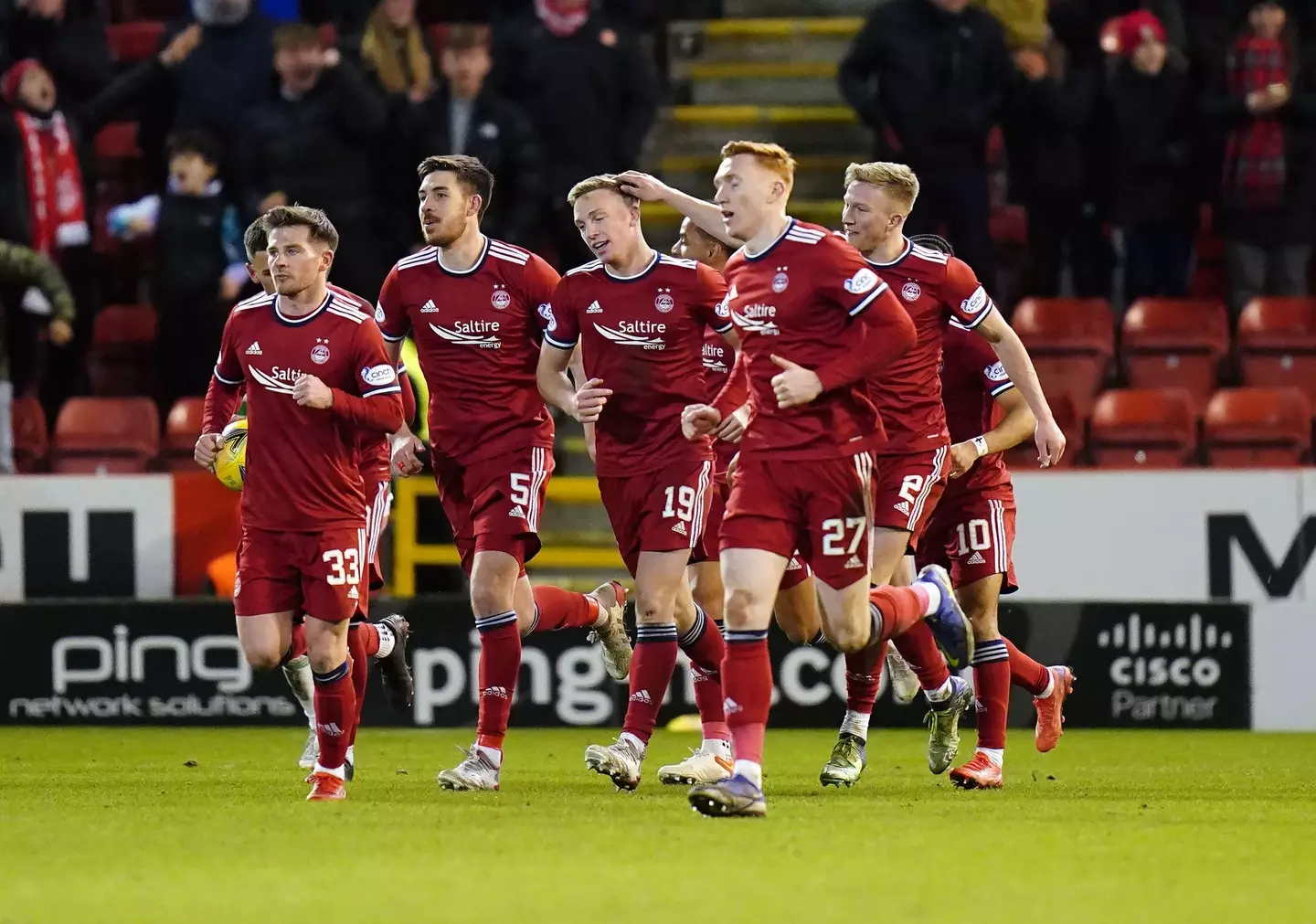 Aberdeen are without a manager after sacking Stephen Glass (Image: PA)