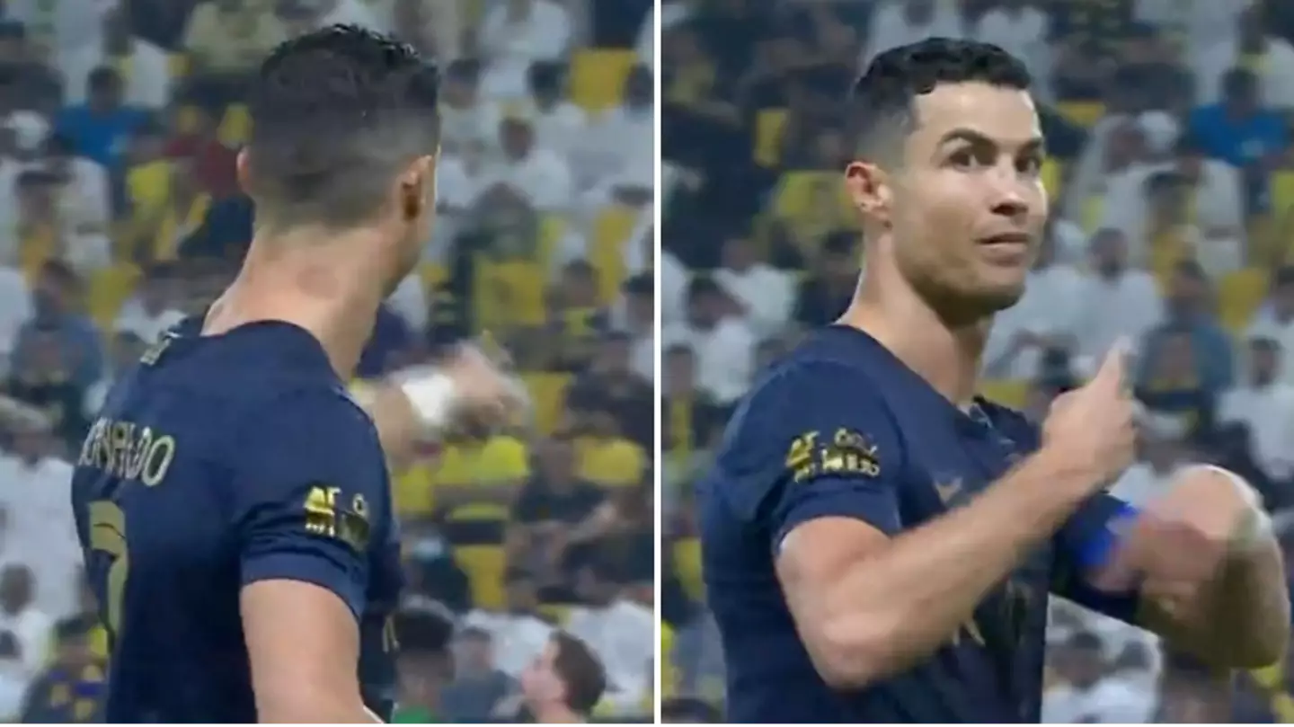 Cristiano Ronaldo asks for referee to be substituted in Al Nassr game