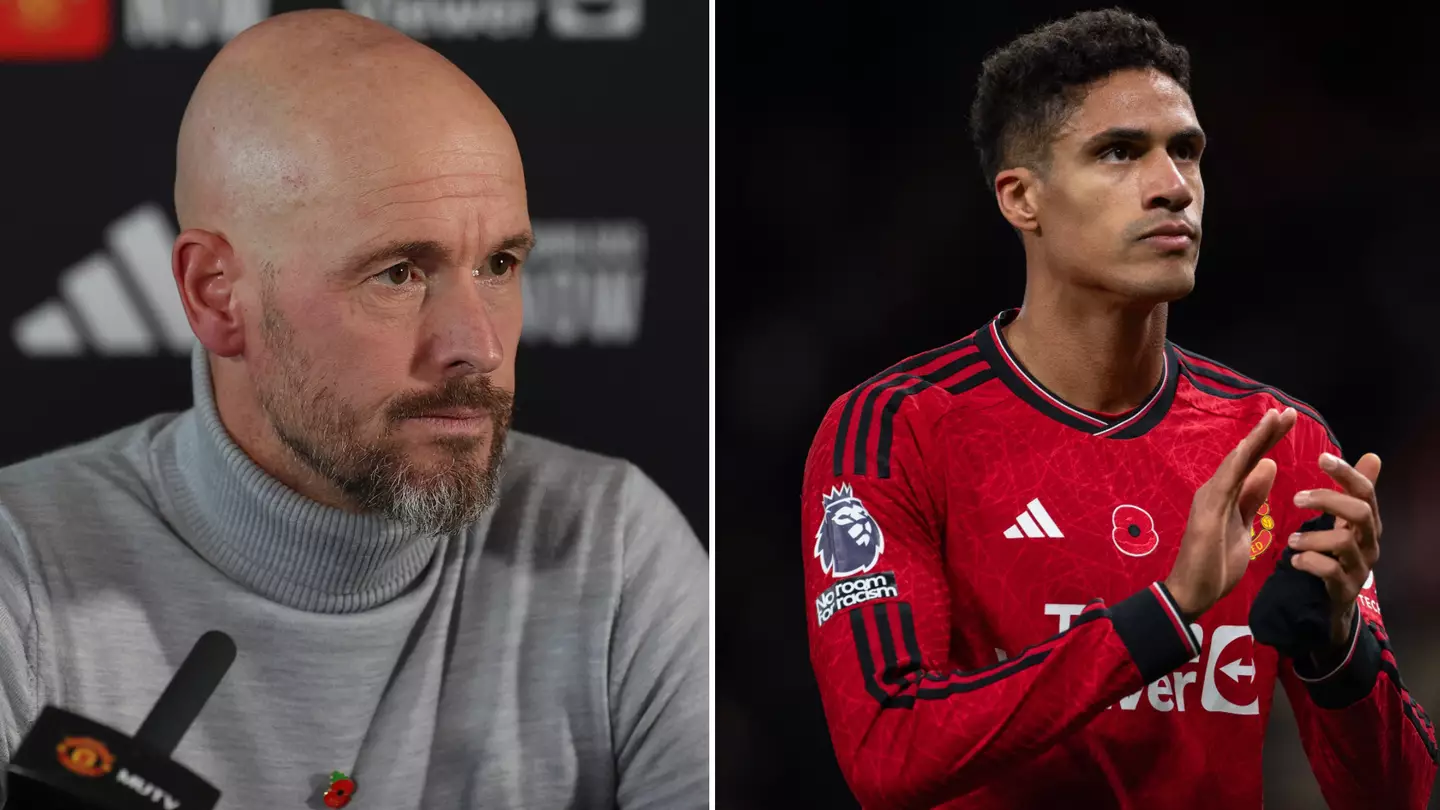 Erik ten Hag breaks silence on Raphael Varane’s Man United future amid fall out claims