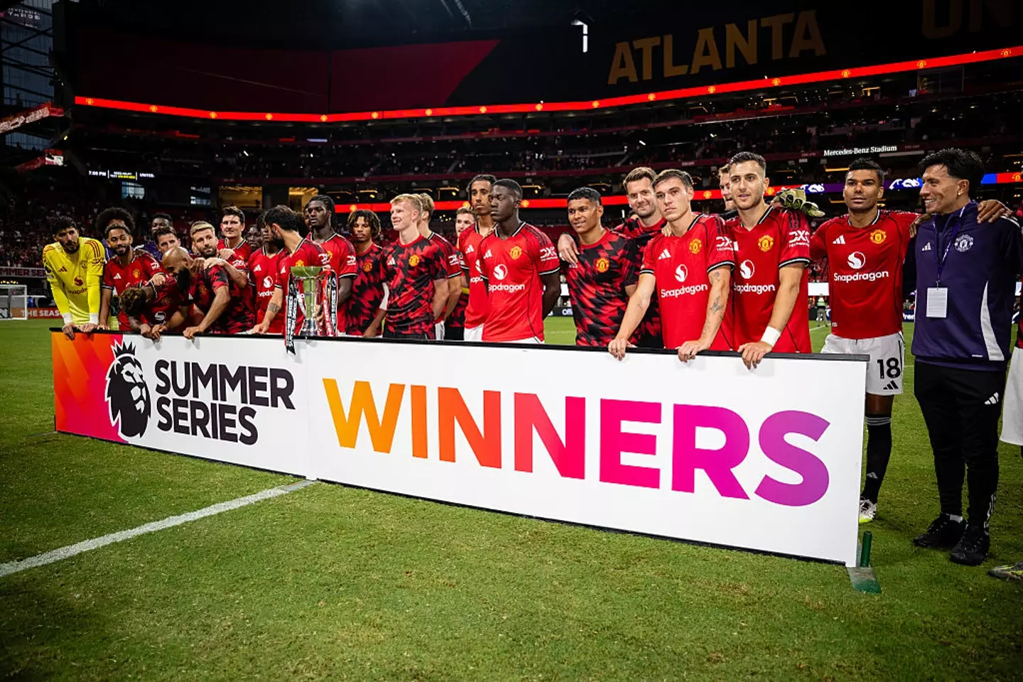 Man United won the Premier League Summer Series (Credit:Getty)