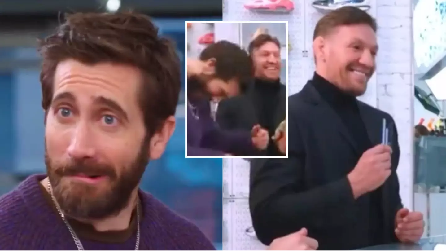 Jake Gyllenhaal left shocked after finding out how much Conor McGregor spends on trainers