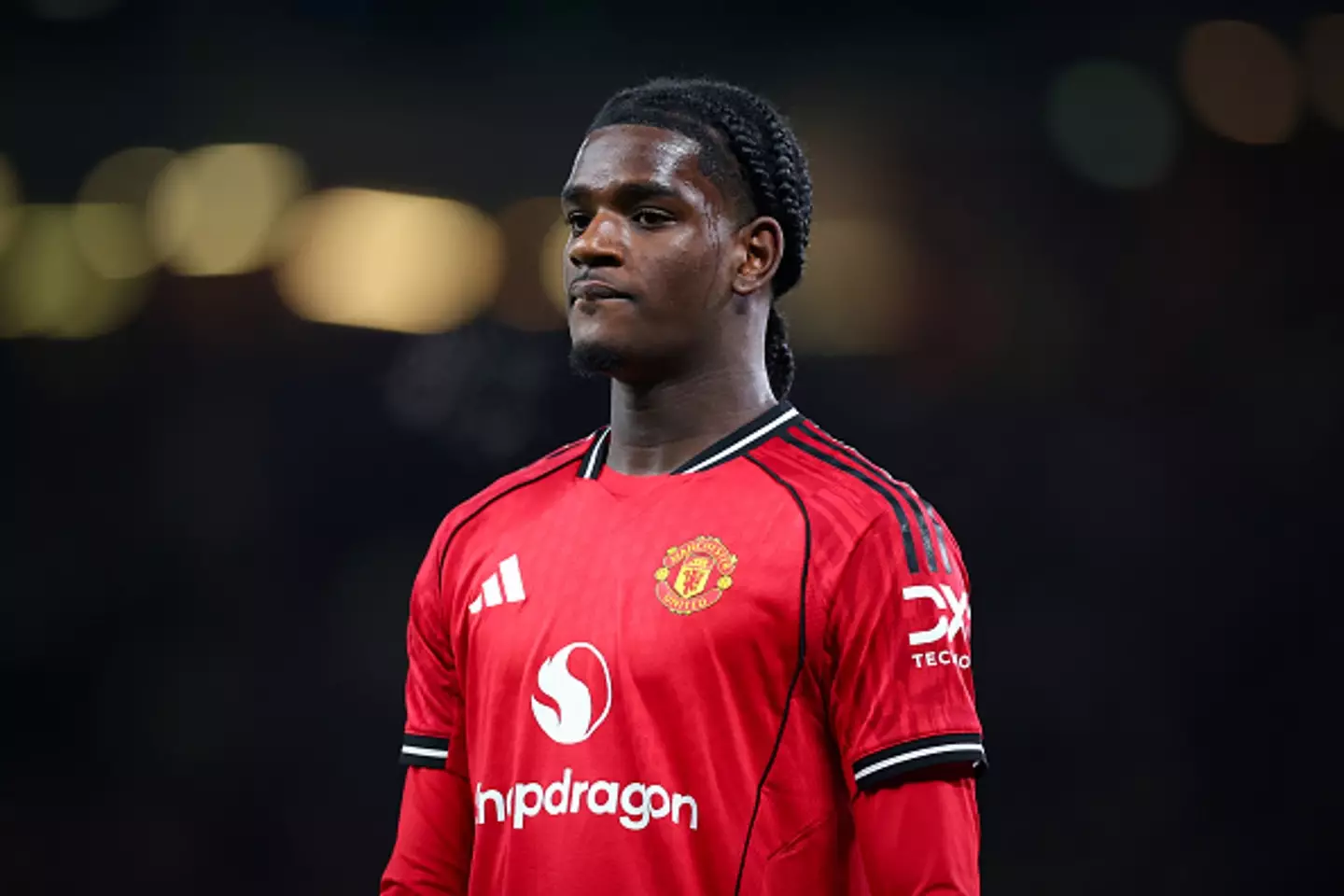 Ayden Heaven has made 10 appearances for United this season (Image: Getty)