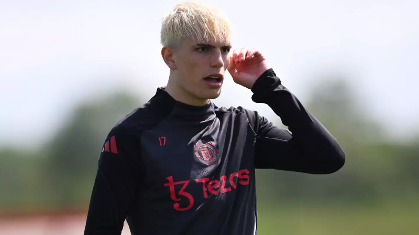 Alejandro Garnacho spotted 'breaking the law' with Man Utd future in serious doubt