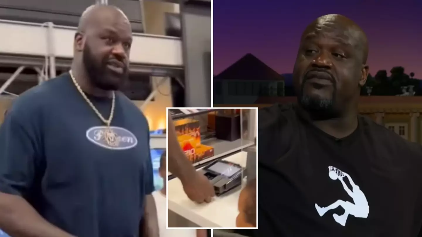 Shaquille O'Neal made the most expensive purchase in Walmart history and it concerned security at American Express