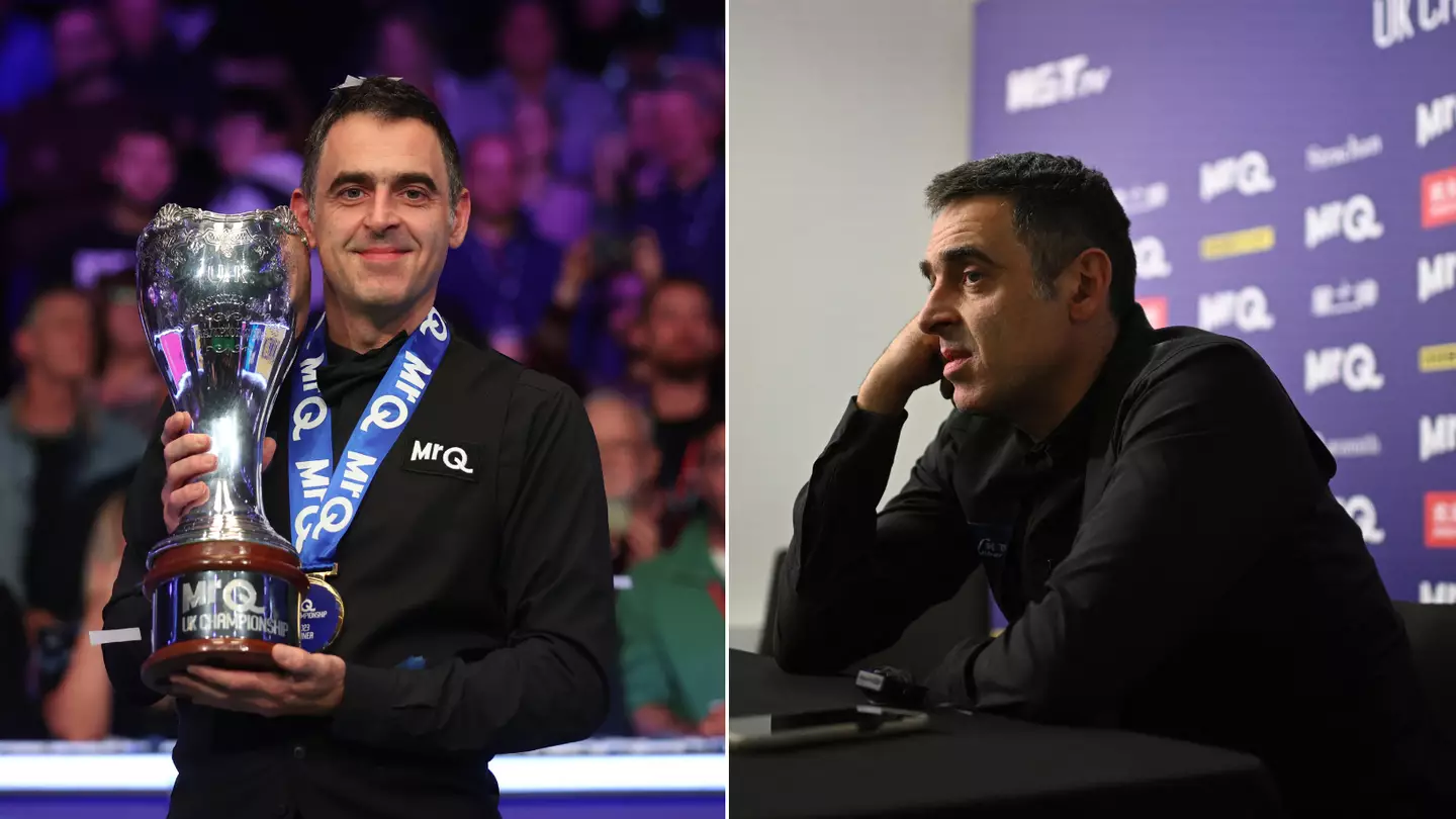 Why Ronnie O'Sullivan refuses to wear white shirts like most snooker players