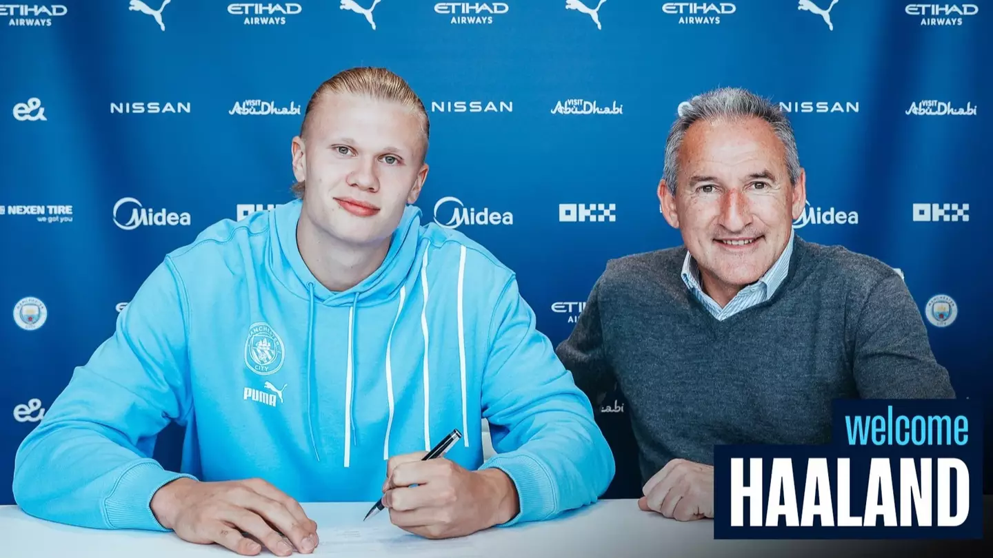 Erling Haaland Officially Unveiled As A Manchester City Player