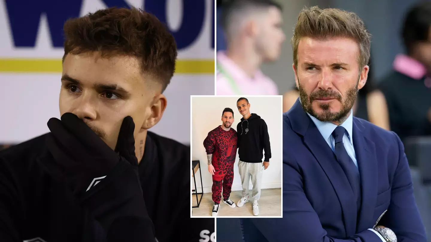 David Beckham greenlights sale of his son Romeo - means he won't play with Lionel Messi