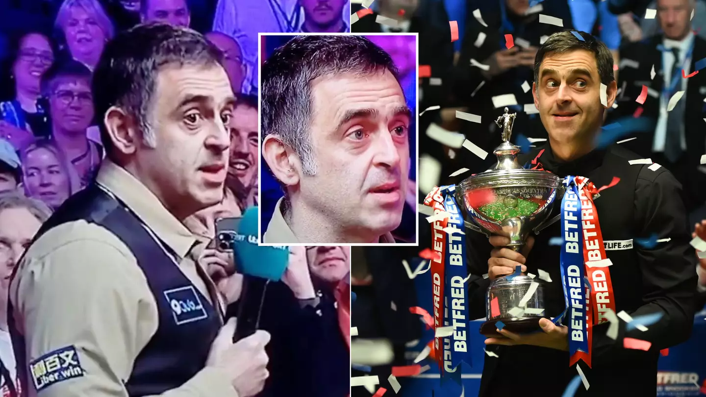 Ronnie O'Sullivan calls for massive change to World Snooker Championship that could anger fans