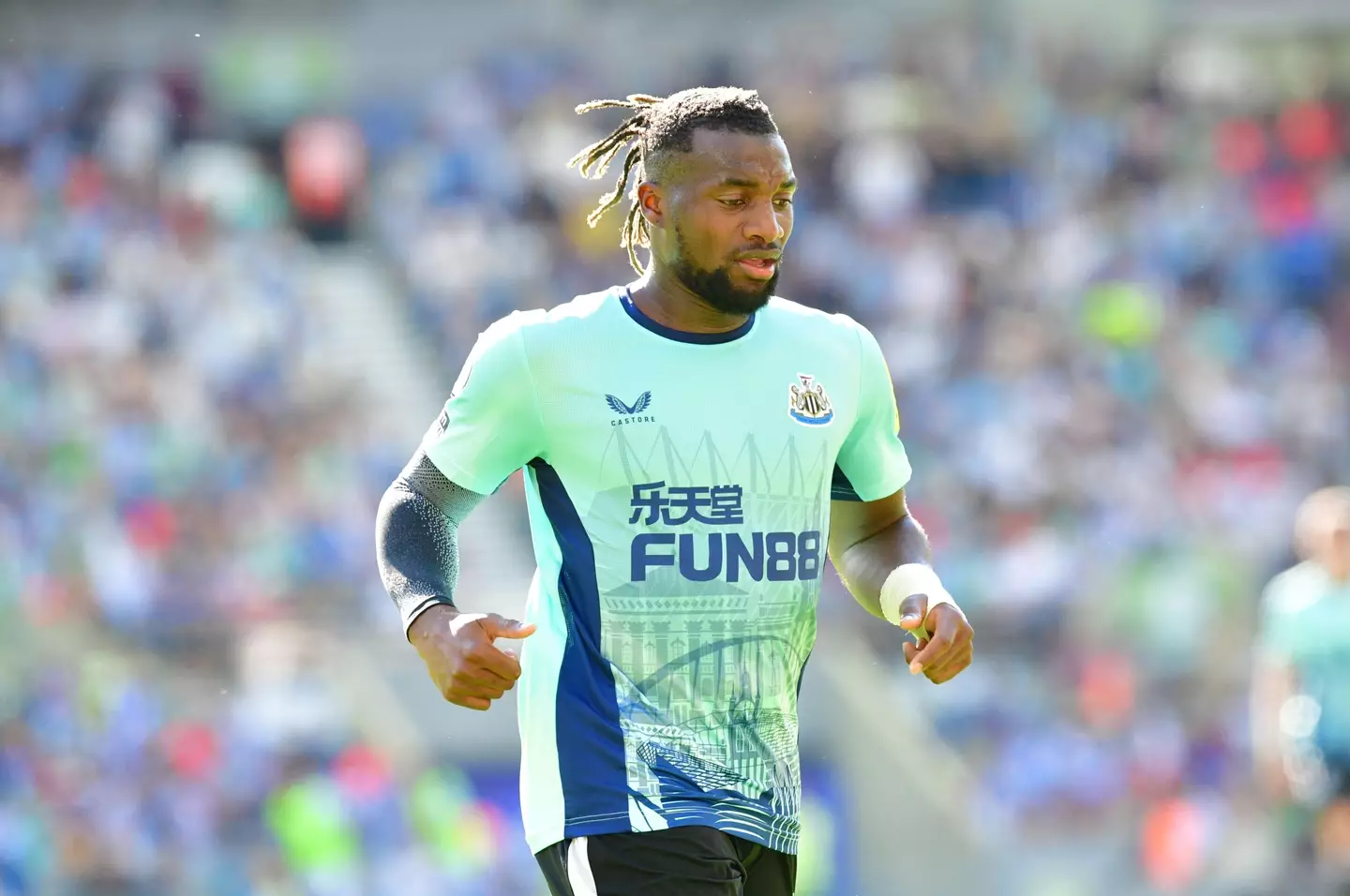 Saint-Maximin is loved at Newcastle. Image: Alamy