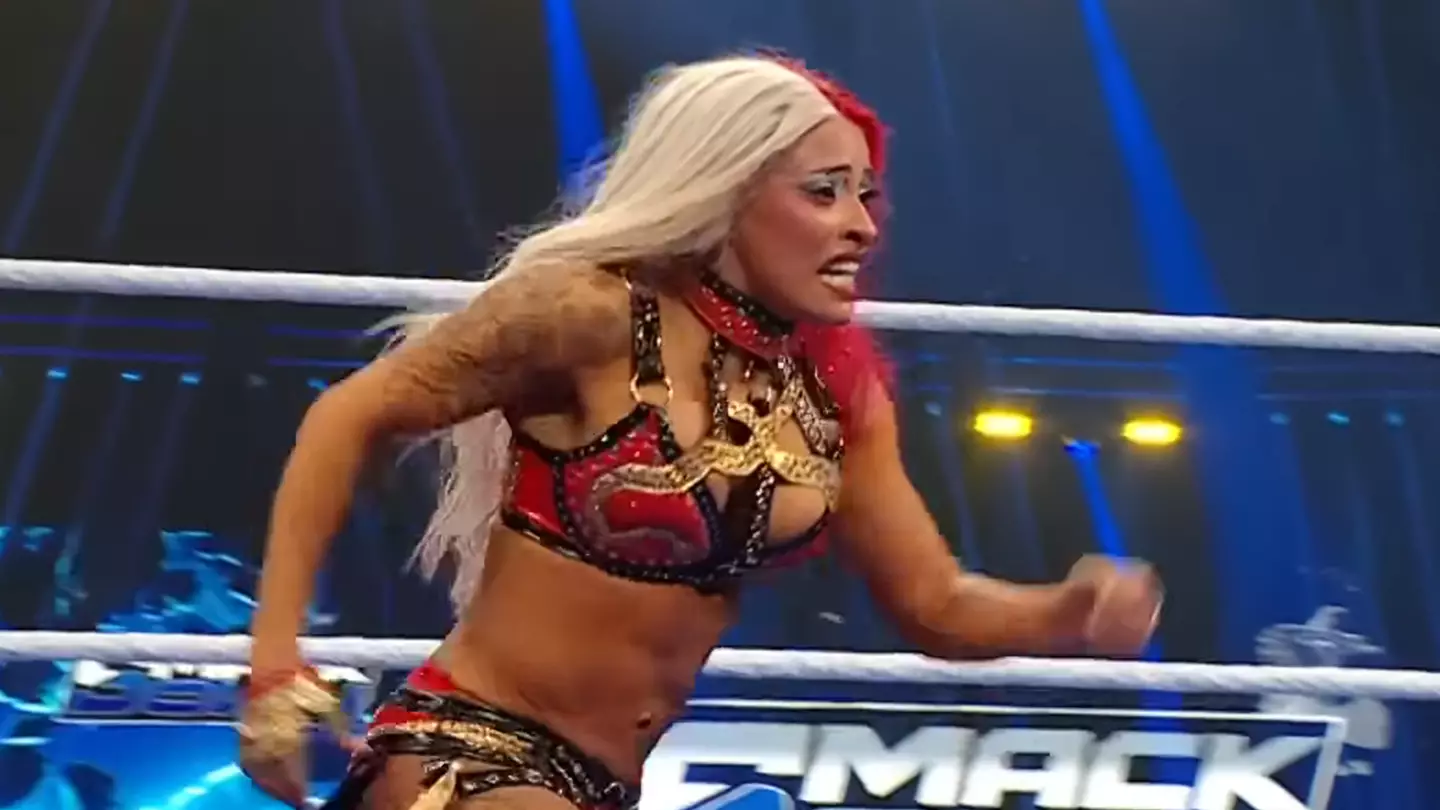 WWE forced to cut live broadcast multiple times as superstar suffers wardrobe malfunction in new ring attire