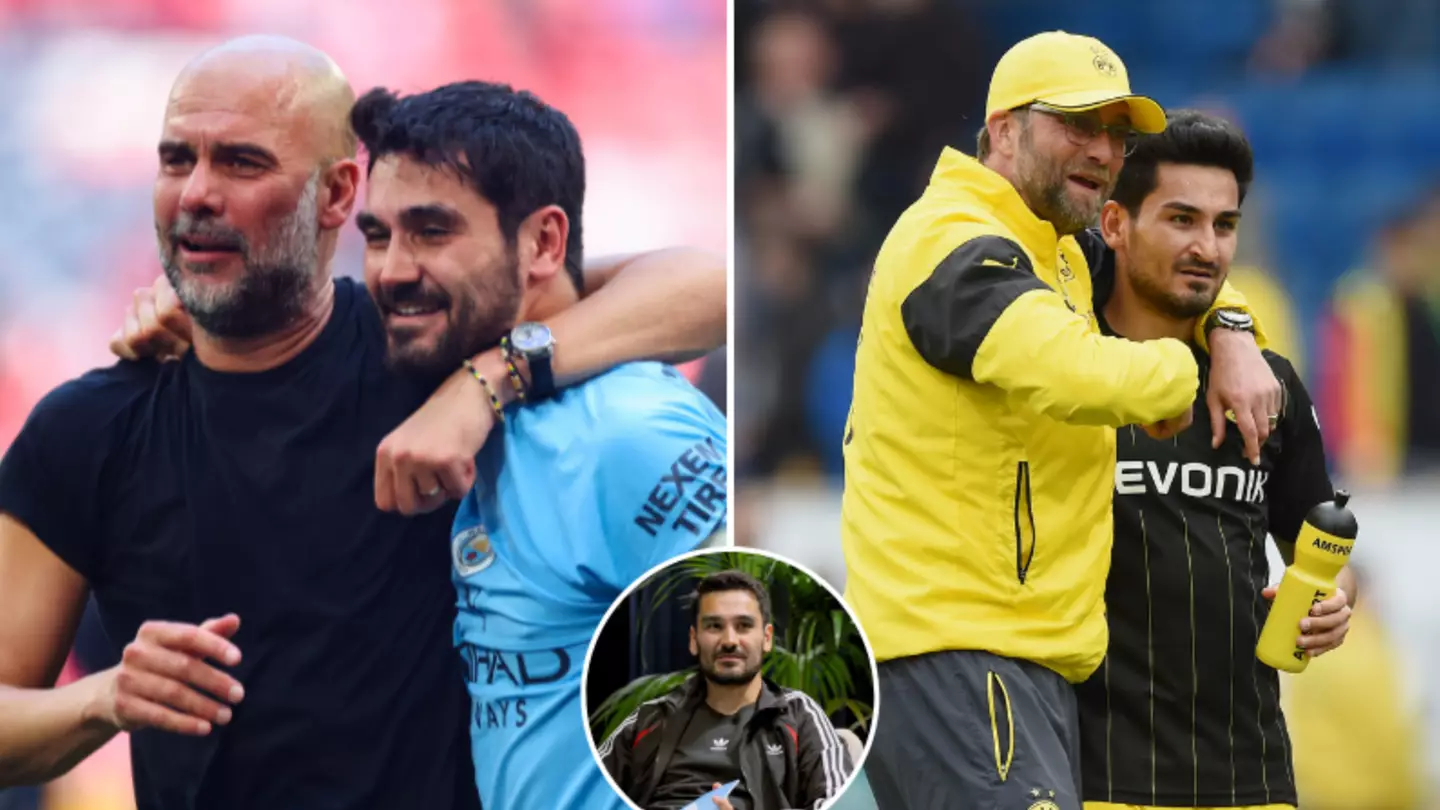 Ilkay Gundogan didn't hesitate when choosing between Pep Guardiola and Jurgen Klopp after naming the manager who had biggest influence on him