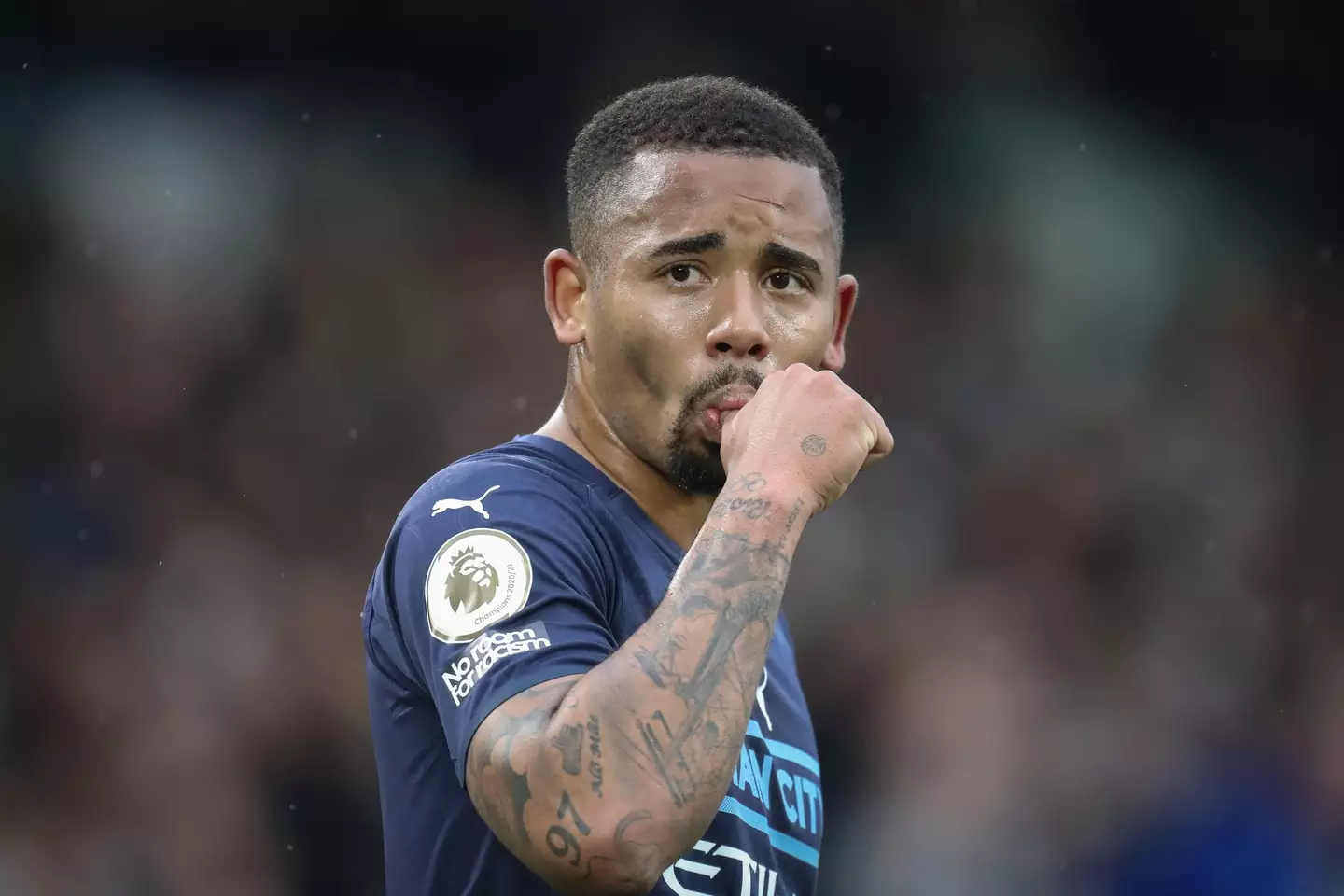 Gabriel Jesus still has staying Manchester City as an option this summer (News Images / Alamy)