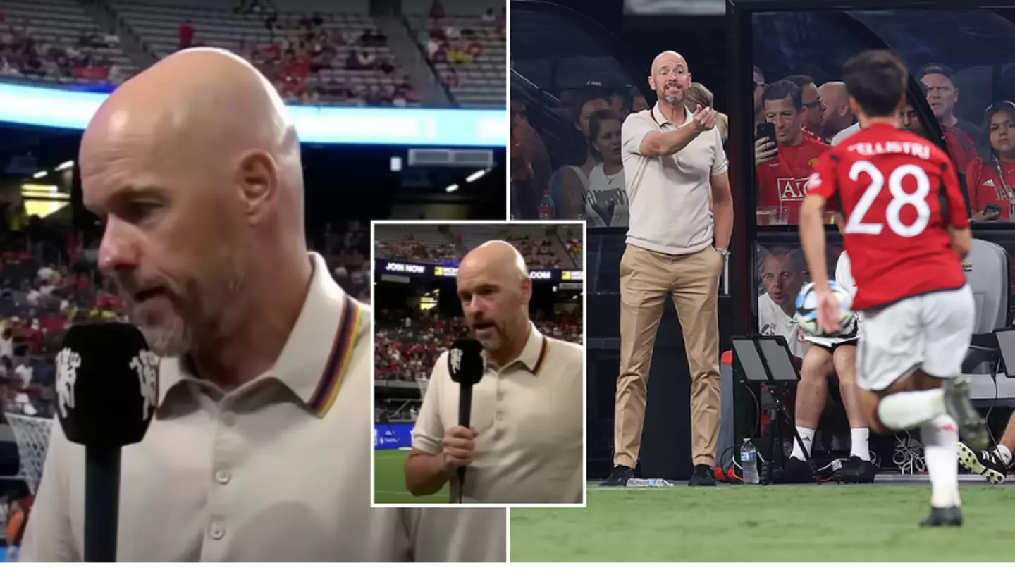 Erik ten Hag hits out at Man Utd players in post-match interview for 'not following the rules'