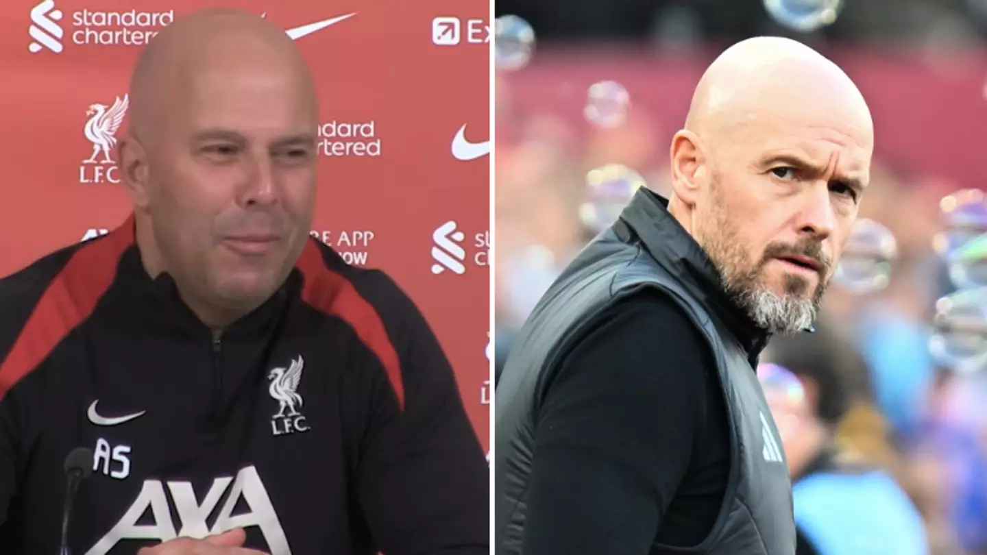 Arne Slot aims dig at Erik ten Hag after Man Utd sacking as Liverpool boss makes his feelings clear