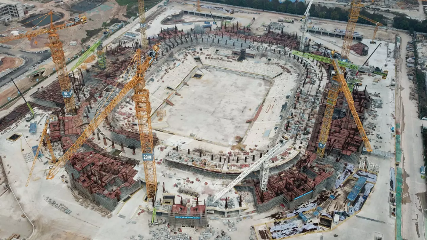 Incredible £1.36 BILLION 'lotus' stadium that was to be bigger than Wembley was left abandoned for years