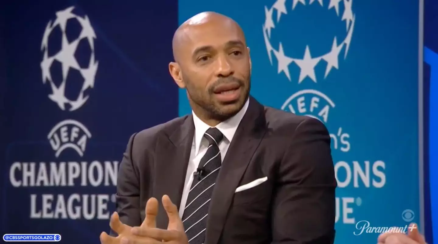 Thierry Henry has shared his thoughts on Mo Salah's situation. Image credit: CBS Sports