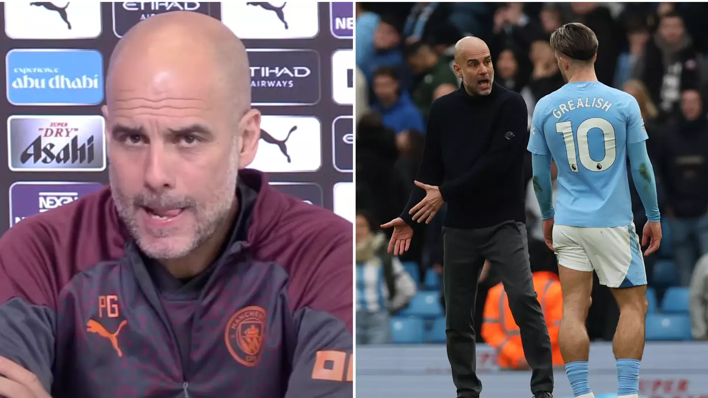 Pep Guardiola finally responds to why he 'coaches' players on the pitch at full time