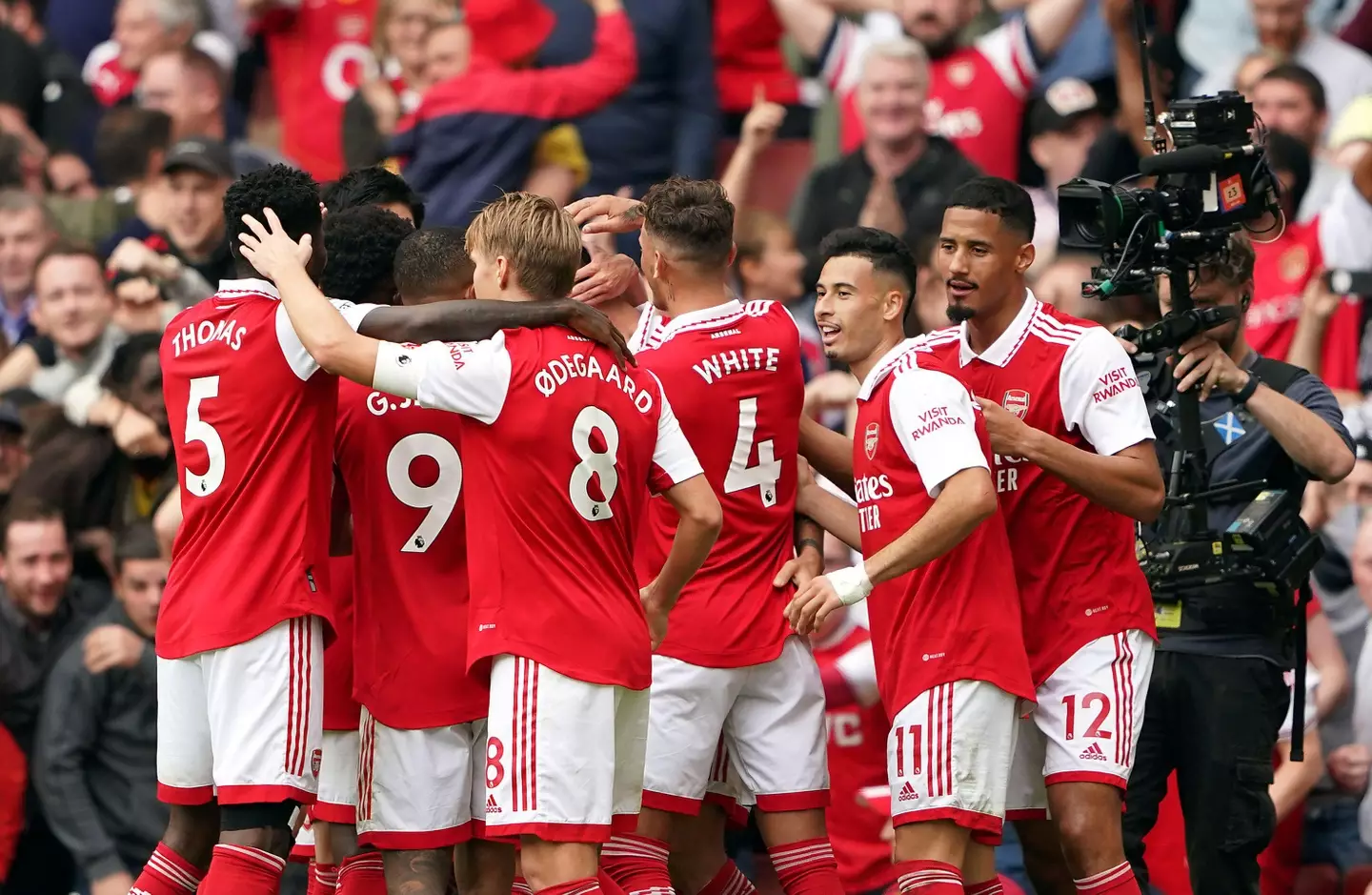 Arsenal beat Tottenham 3-1 on Saturday (Image: Alamy)