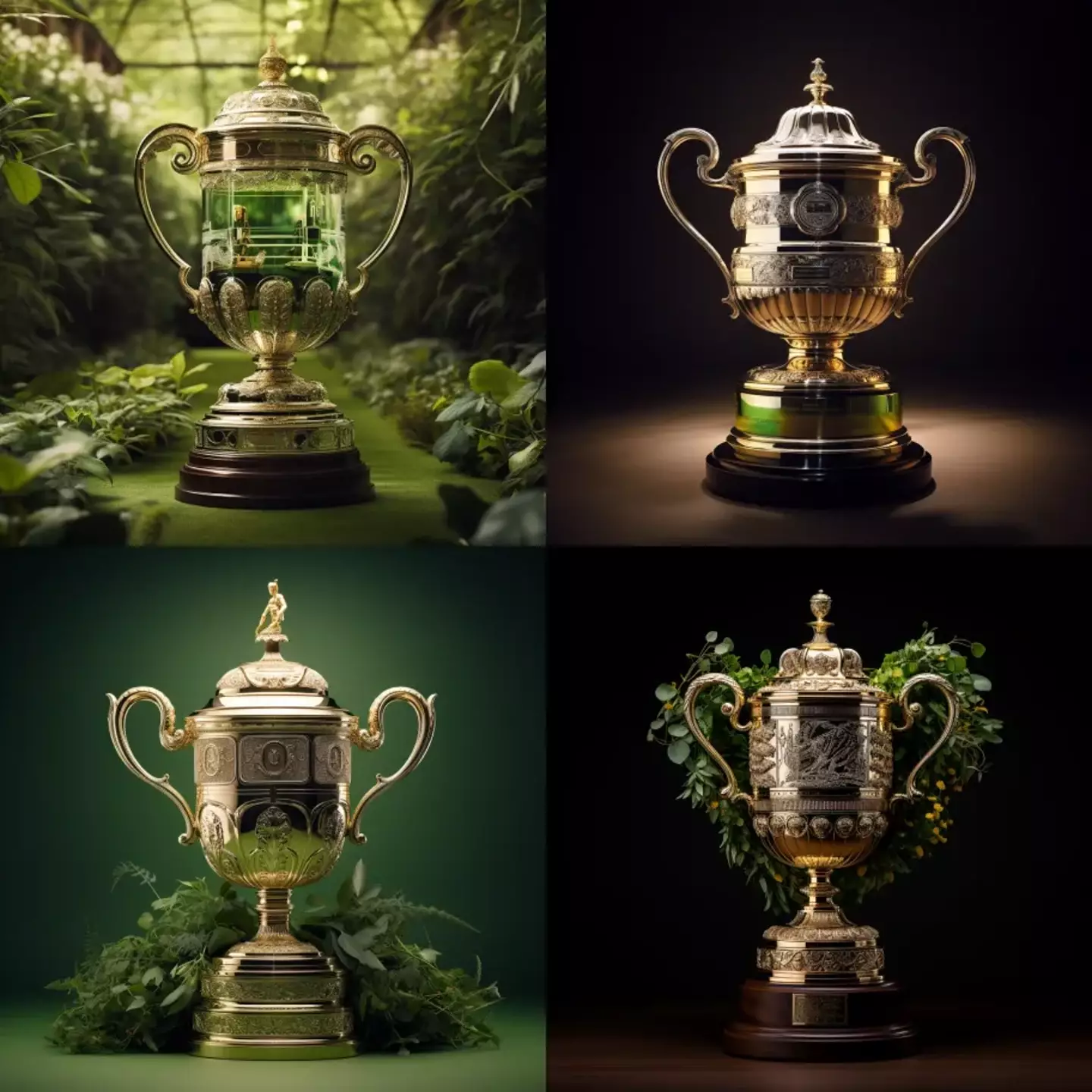 AI predicts what the Wimbledon trophy will look like within 50 years.