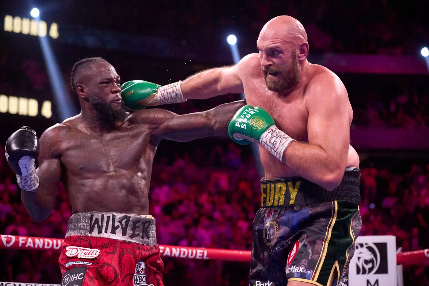 Wilder and Fury fought three times between 2018 and 2021 (Image: Getty)