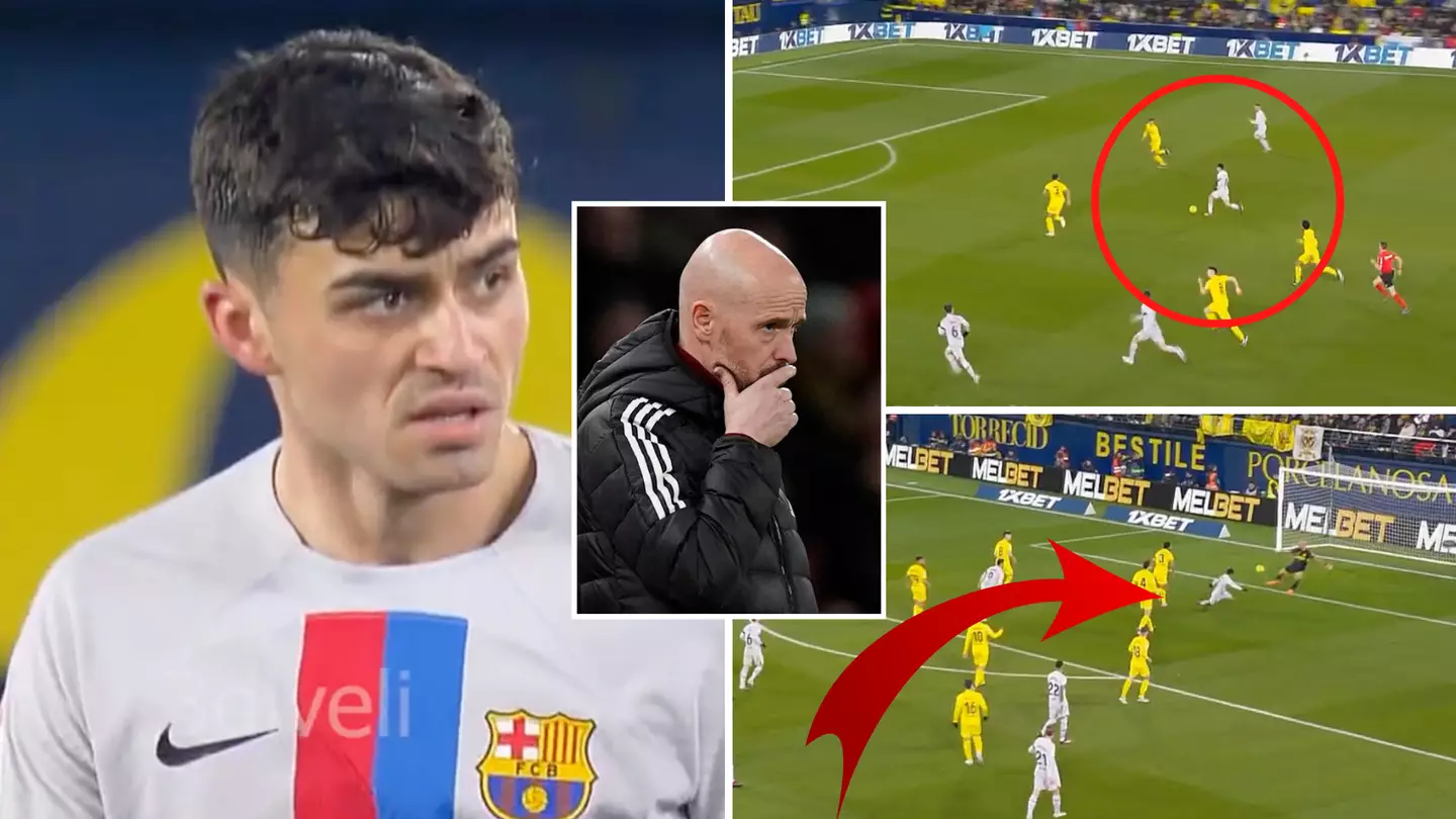 Man United fans issued stark warning after Pedri's baller performance for Barcelona against Villarreal