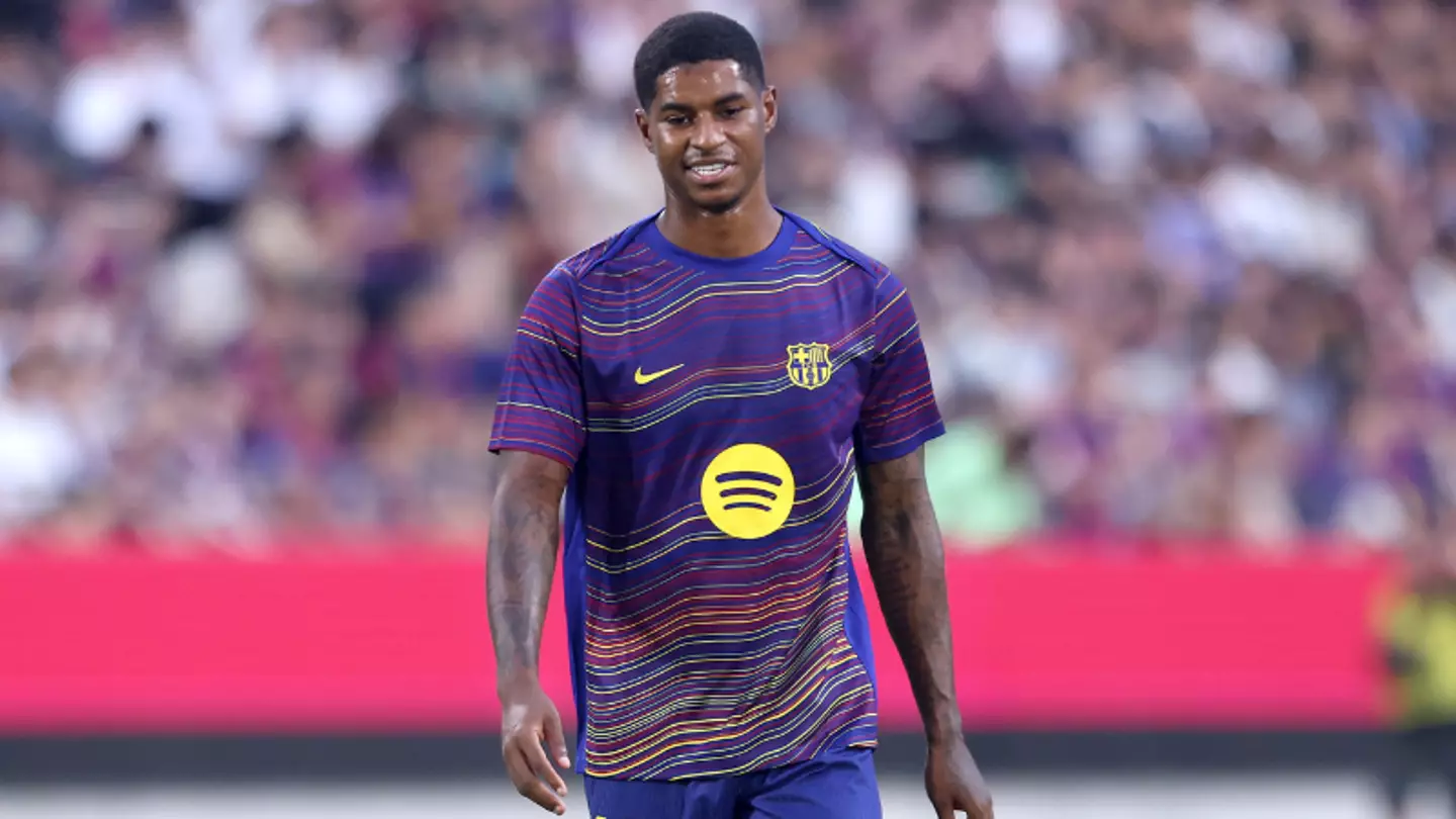Marcus Rashford has signed for Barcelona on a season-long loan from Manchester United (Image: Getty)