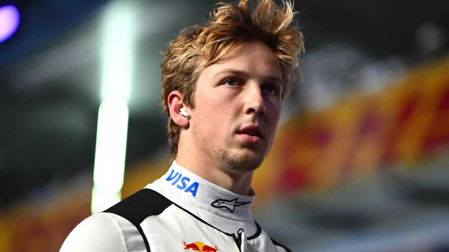 Liam Lawson was the first F1 driver to be replaced this season (Image: Getty)