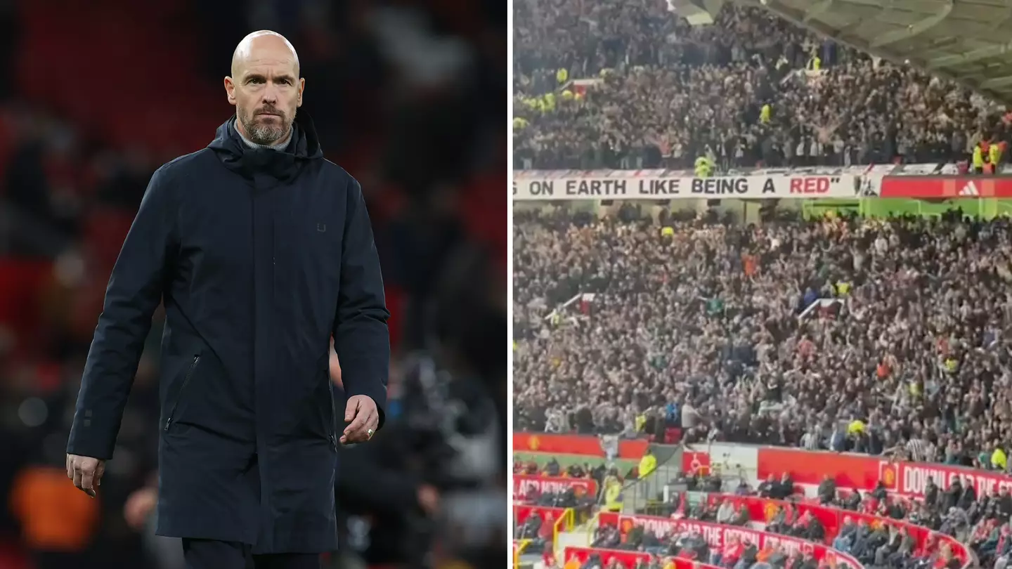 Newcastle fans directed three brutal chants at Erik ten Hag that sum up the state of Man Utd