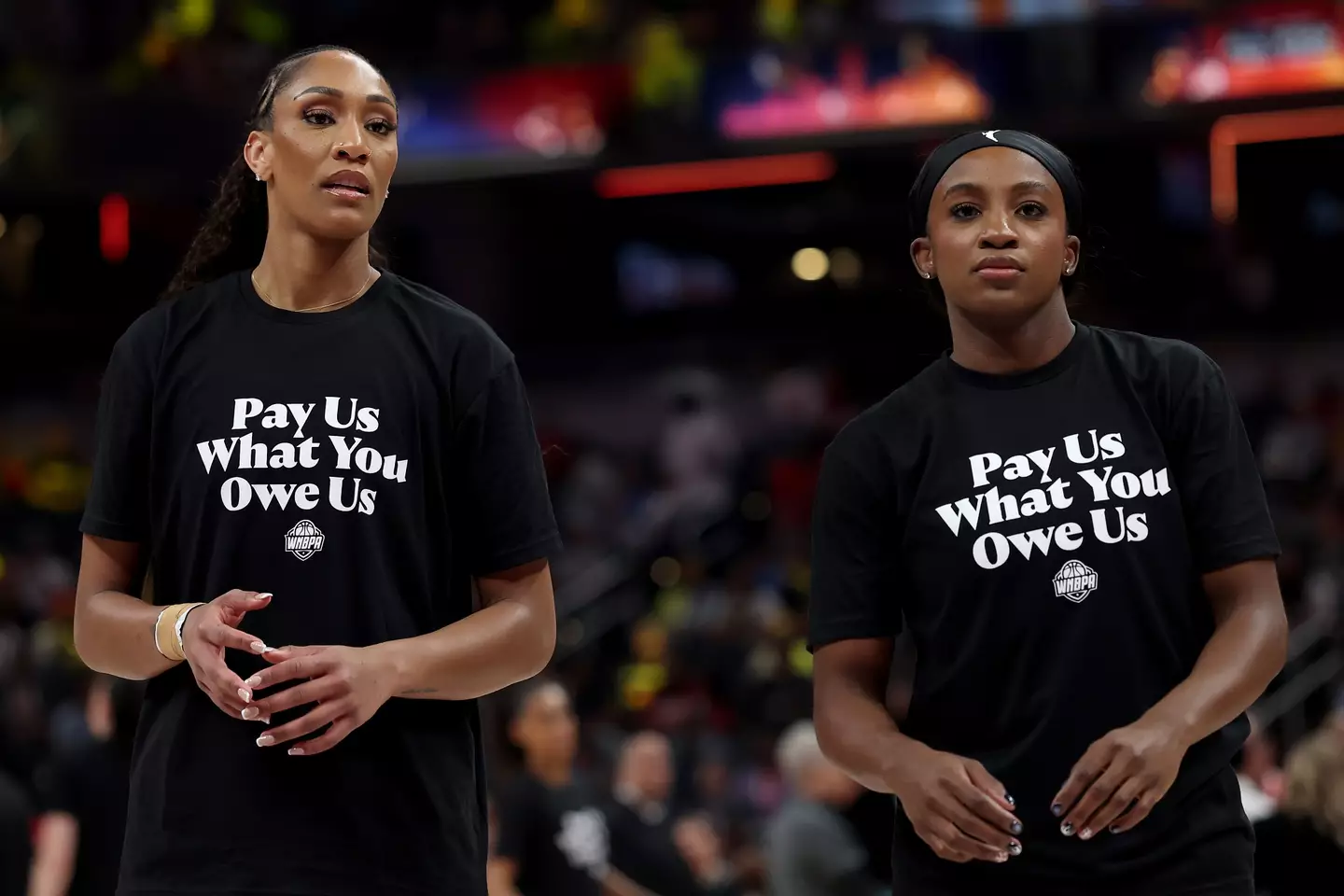WNBA protest (Image: Steph Chambers / Staff via Getty)