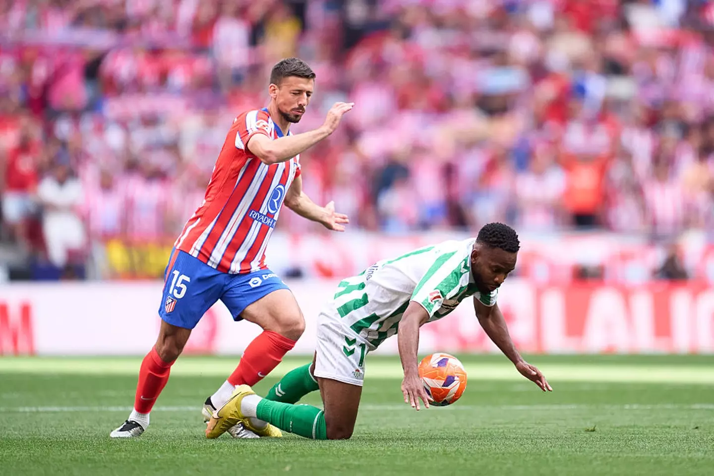 Clement Lenglet has impressed at Atletico Madrid this season. (Image: Getty)