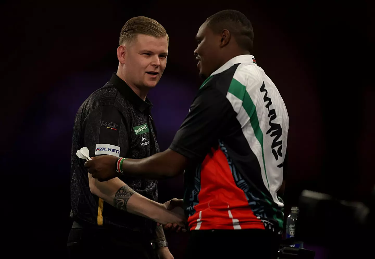 Mike De Decker lost against David Munyua (Credit:Getty)