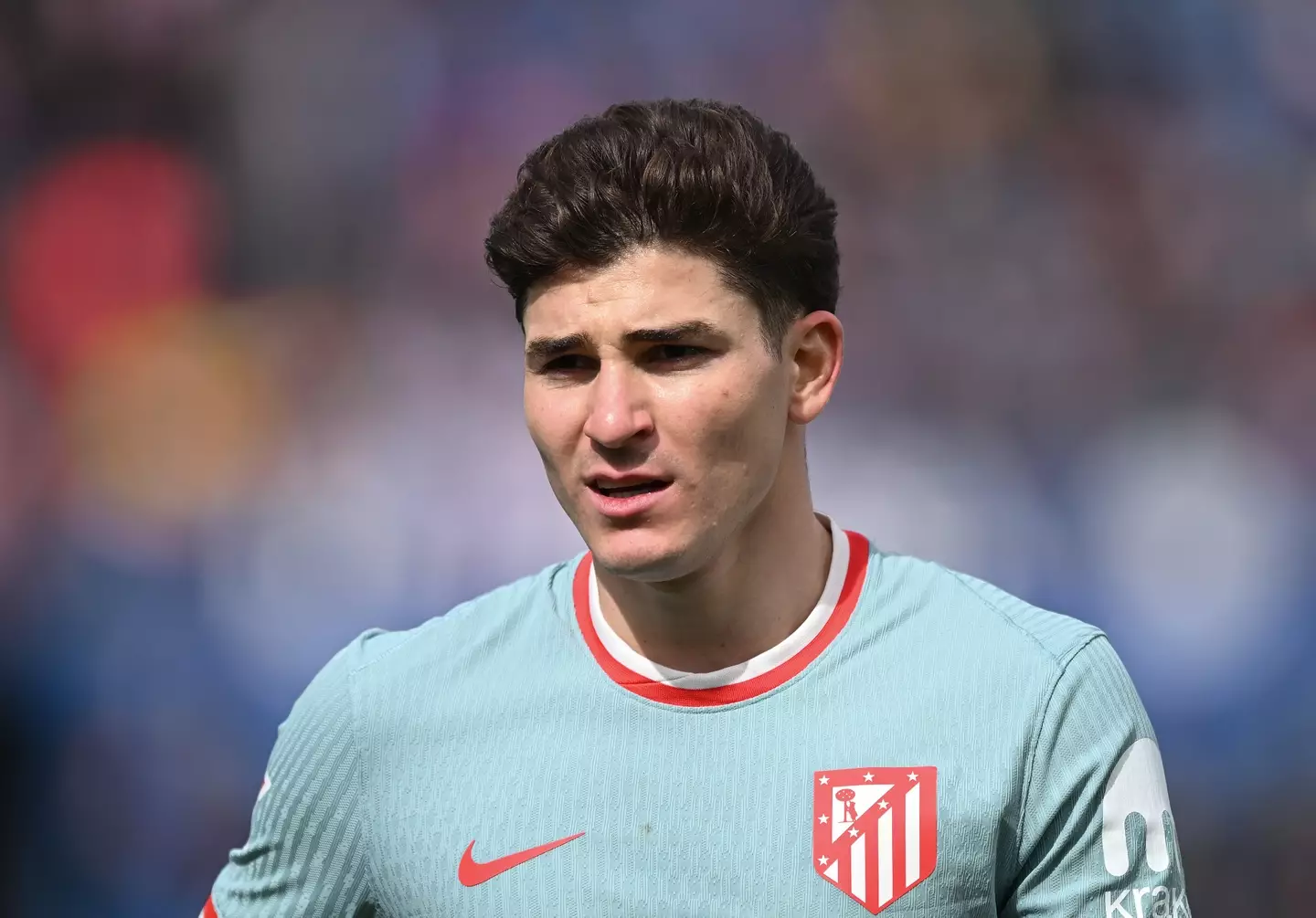 Julian Alvarez has impressed since joining Atletico Madrid. Image: Getty
