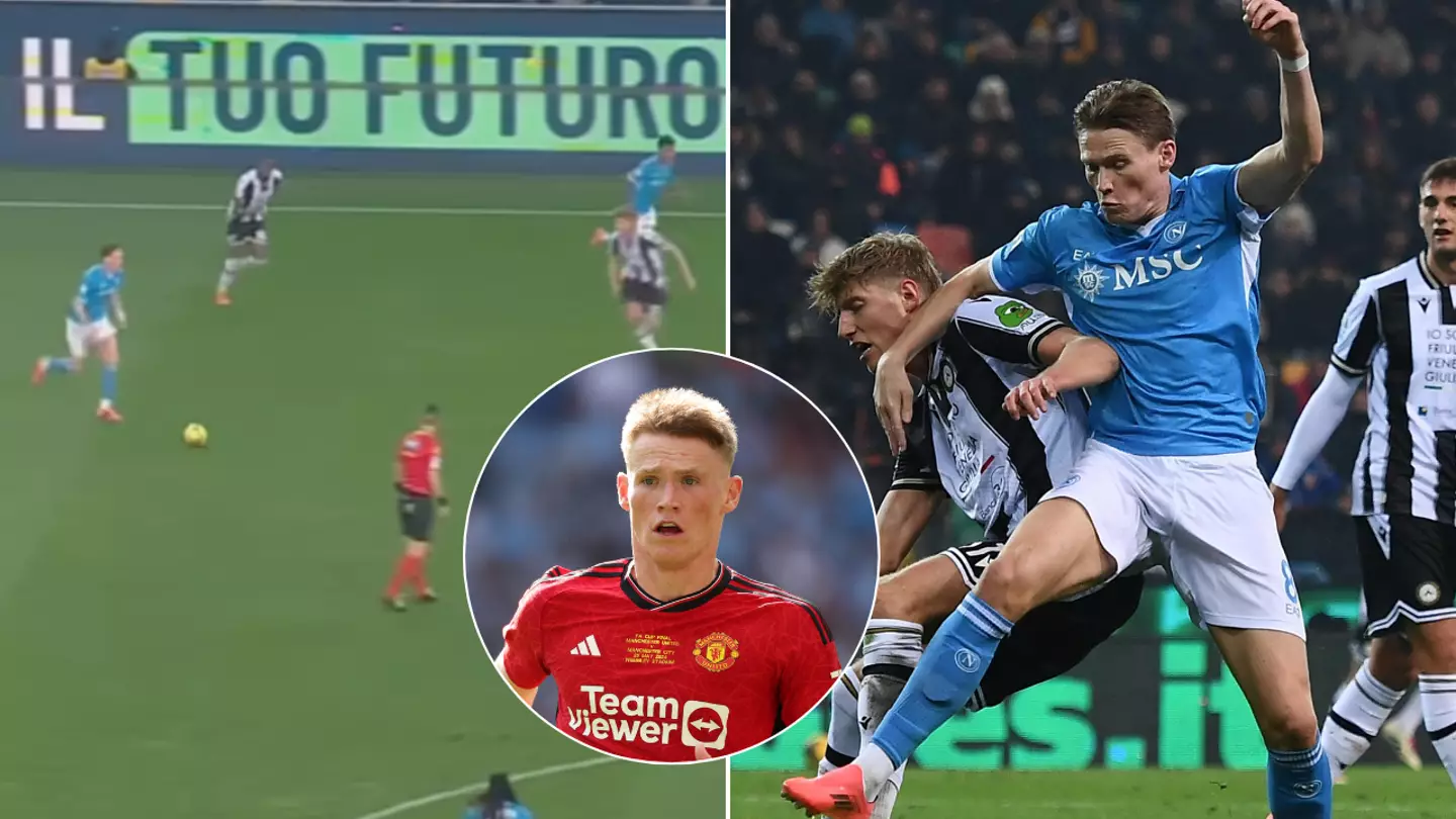 Man Utd fans spot Scott McTominay moment for Napoli that 'he never did' during Old Trafford spell
