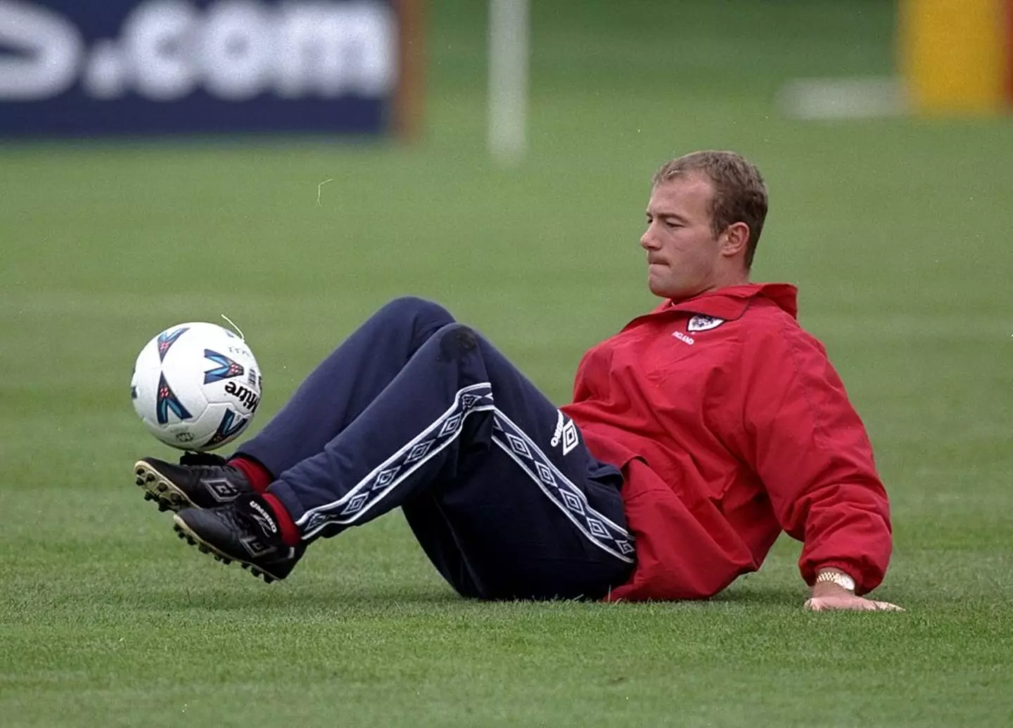 Shearer wearing Umbro for England- Getty