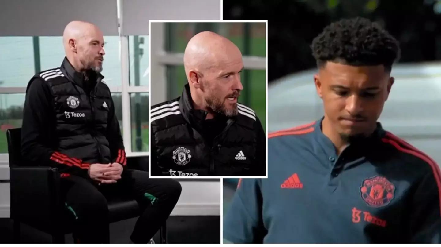 Erik ten Hag breaks silence on Jadon Sancho 'issues' for first time since winger's Man Utd departure